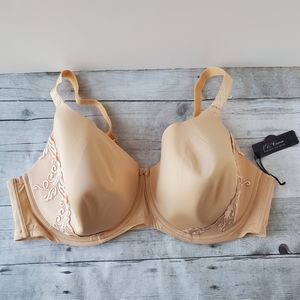 1st & Curve Full Figure Padded Bra Madison French Nude Beige 46DD